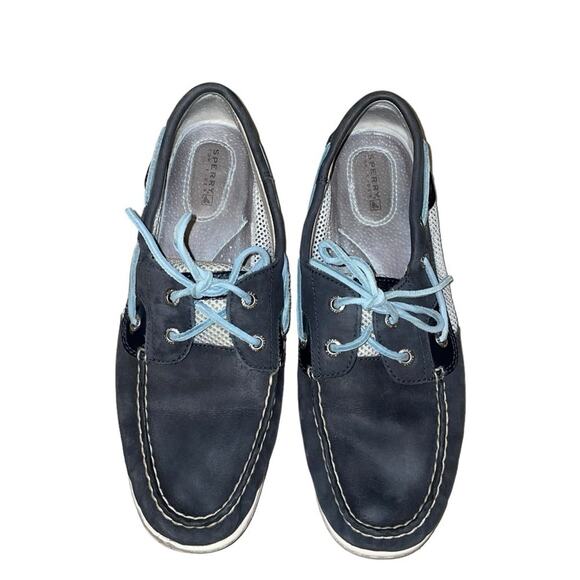 Sperry Shoes - Women’s Sperry Topsider Bluefish Leather Boat Shoes Size 9.5